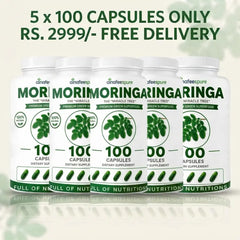 Moringa 500 Capslues Jambo Bottle – Premium Green Superfood