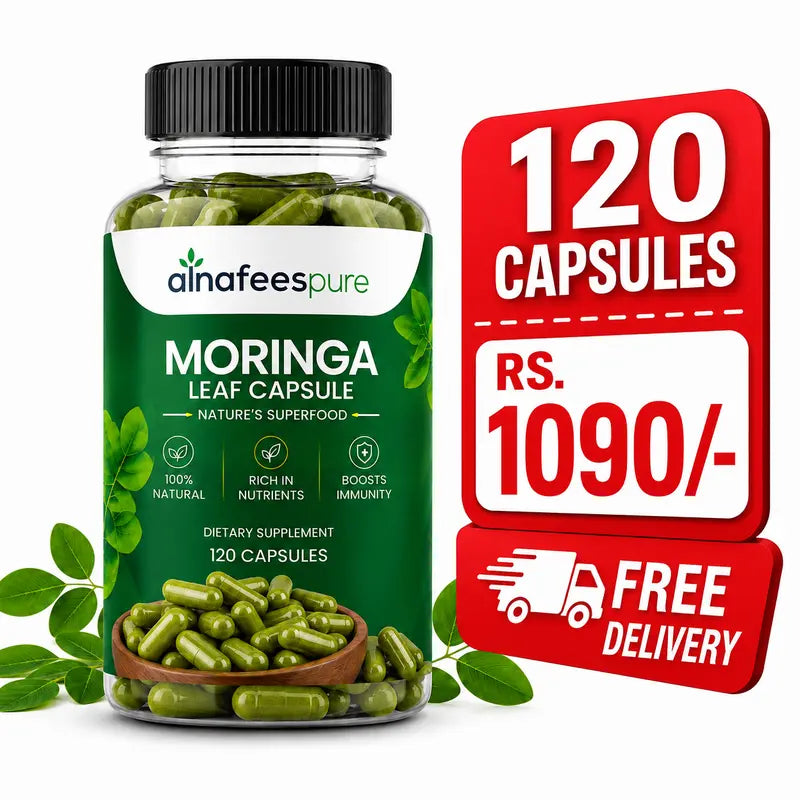 Al-NafeesPure Leaf Moringa Capsules Capsule Each Bottle