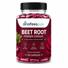 Al-Nafees Pure:Beet Root 120 Capsules | Free Delivery