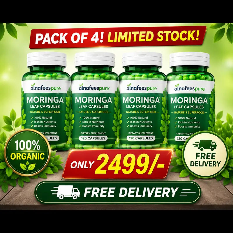 Al-NafeesPure Leaf Moringa Capsules Deals