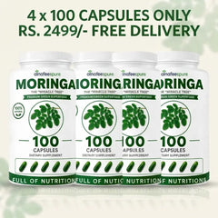 Moringa 400 Capslues Jambo Bottle – Premium Green Superfood