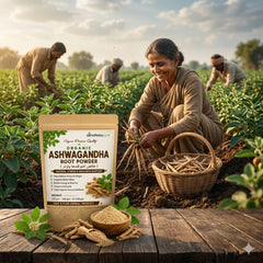 Ashwagandha Root Powder – 100% Natural Herbal Supplement |  (خالص اشوگندھا پاؤڈر)
