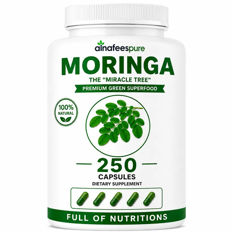 Moringa 250 Capslues Jambo Bottle – Premium Green Superfood
