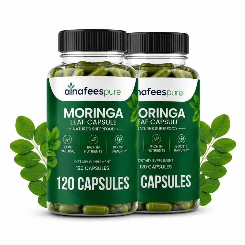 Al-NafeesPure Leaf Moringa Capsules Capsule Each Bottle