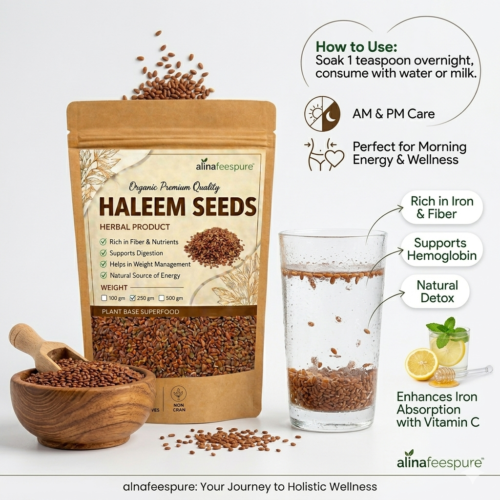 "Haleem Seeds (Garden Cress) – Nature’s Ultimate Iron & Immunity Booster"