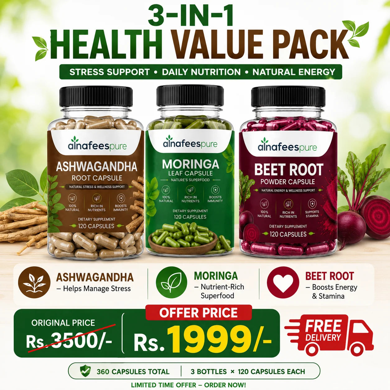 3-in-1 Health Value Pack