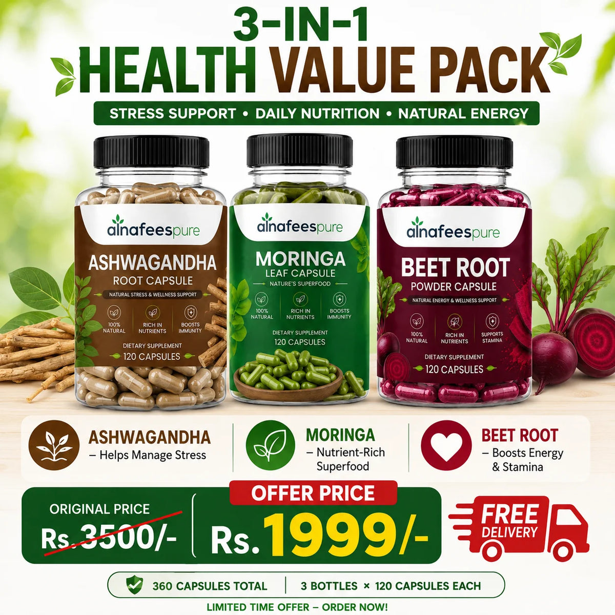 3-in-1 Health Value Pack